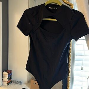 Abercrombie keyhole bodysuit